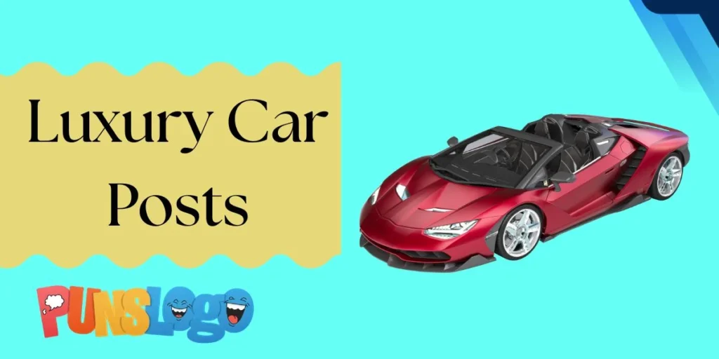 Luxury Car Posts