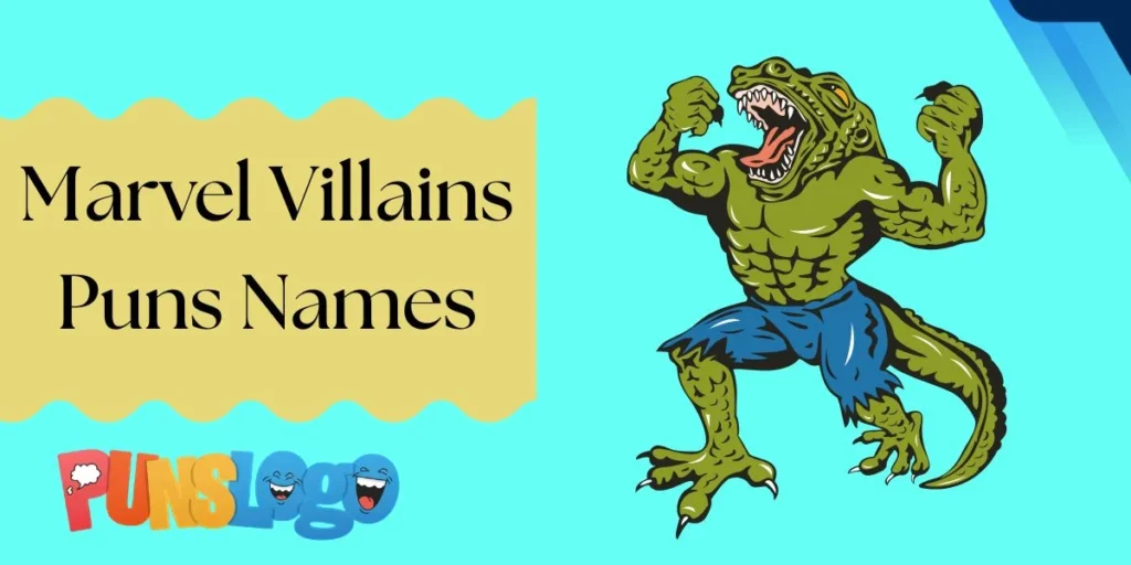 Marvel Villains Puns Names