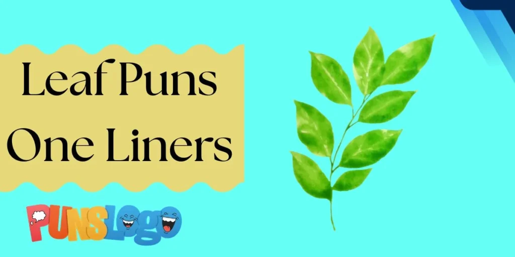 Leaf Puns One Liners