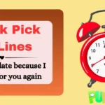 Clock Pick Up Lines