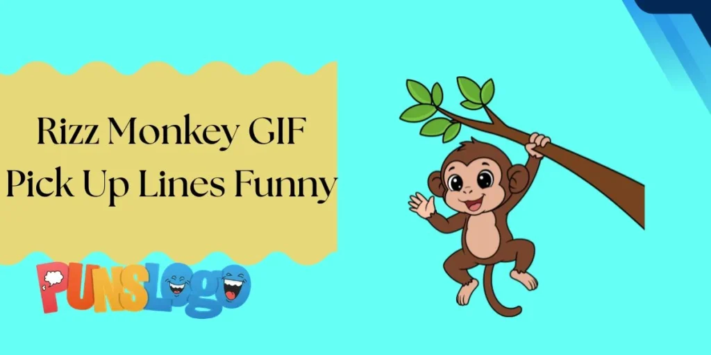 Rizz Monkey GIF Pick Up Lines Funny