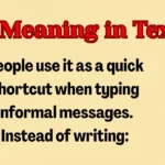 IMA Meaning in Text