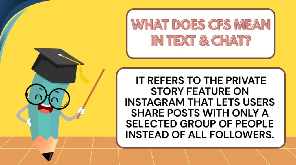 What Does CFS Mean in Text & Chat?