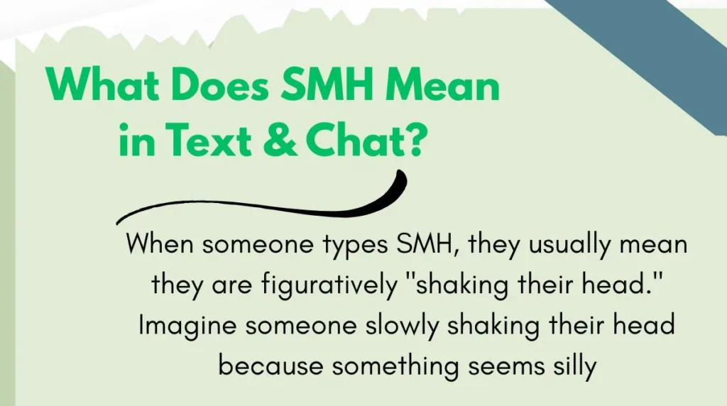 What Does SMH Mean in Text & Chat?